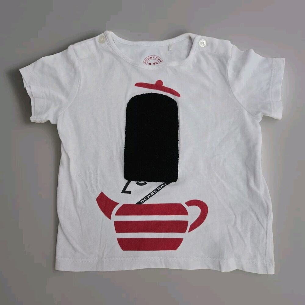 Burberry Children Baby Shirt‎ Toy Soldier Teapot Unisex 18months -N4